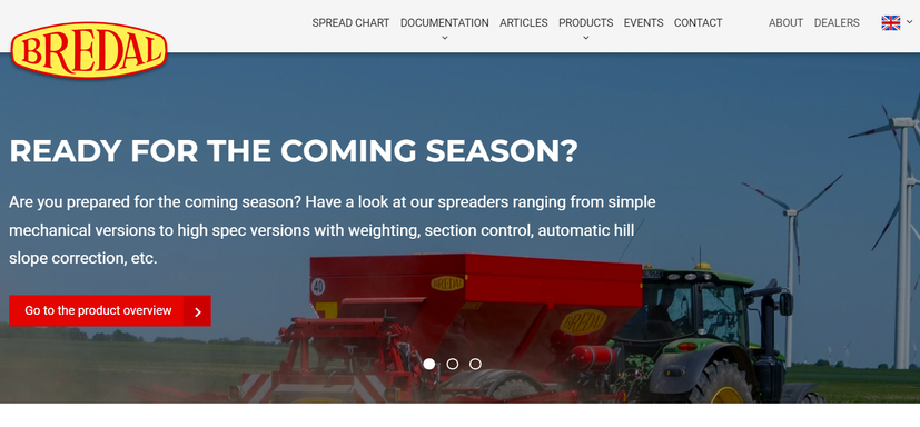 Bredal Lime Spreader